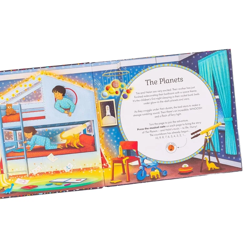 Early Learning Story Books for Kids Listen & Learn First English Words with Touch & Sound Modules