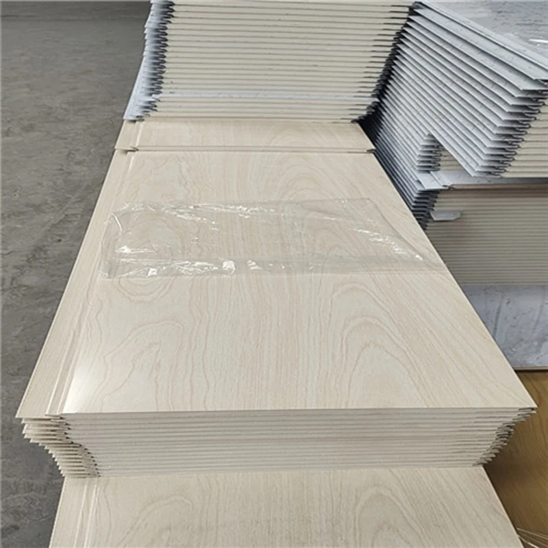 Pu 16 Mm Sandwich Insulated Panels For Exterior Wall Polyurethane Foam Board fireproof