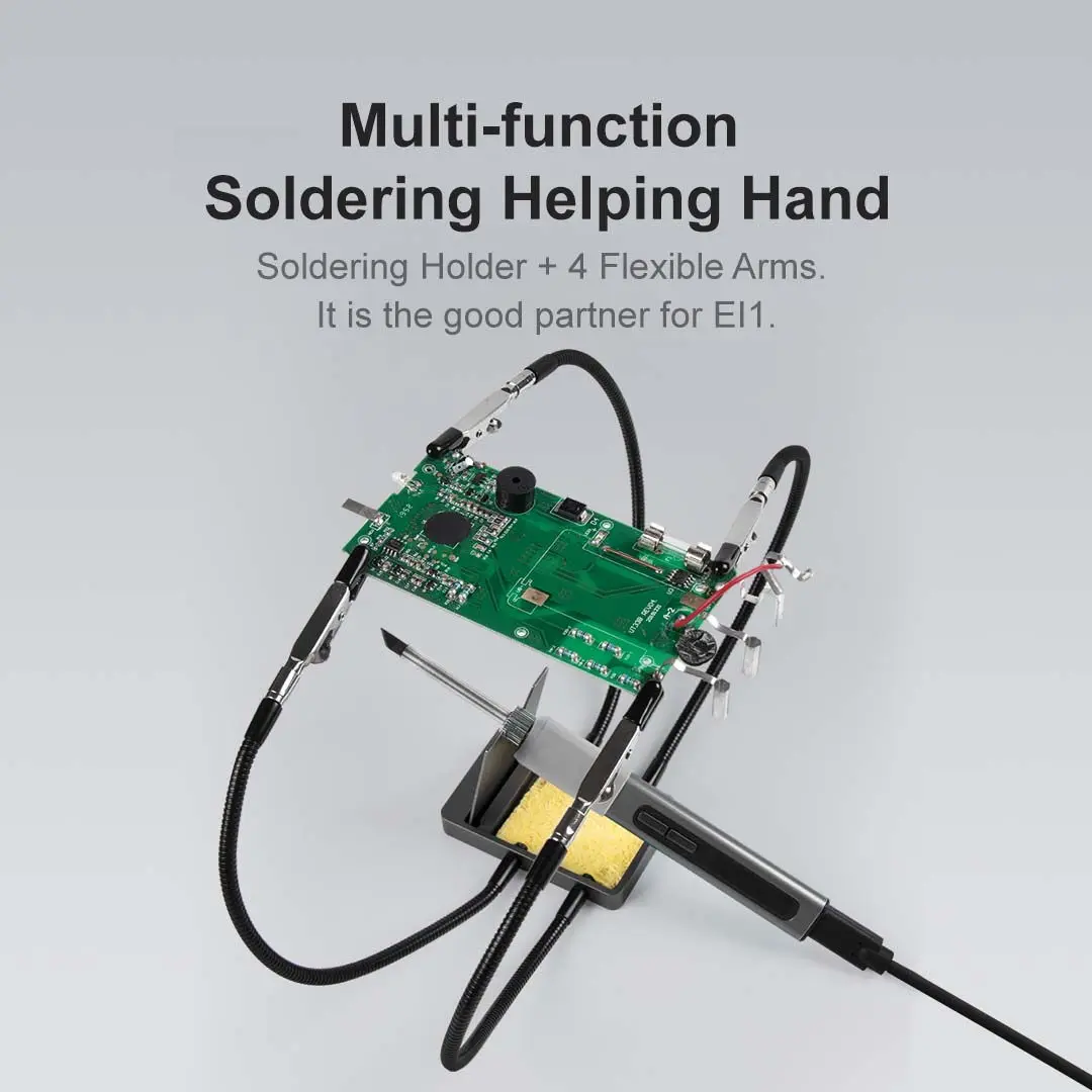 Intelligent Portable Soldering Iron Electric Soldering 65W Temp Control 8s Rapidly Heating Up Electronic Welding Kit