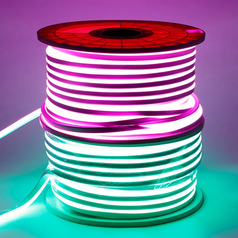 Factory wholesale led neon flex warm white 12V/ 24v silicon IP67 8*16mm led neon flex