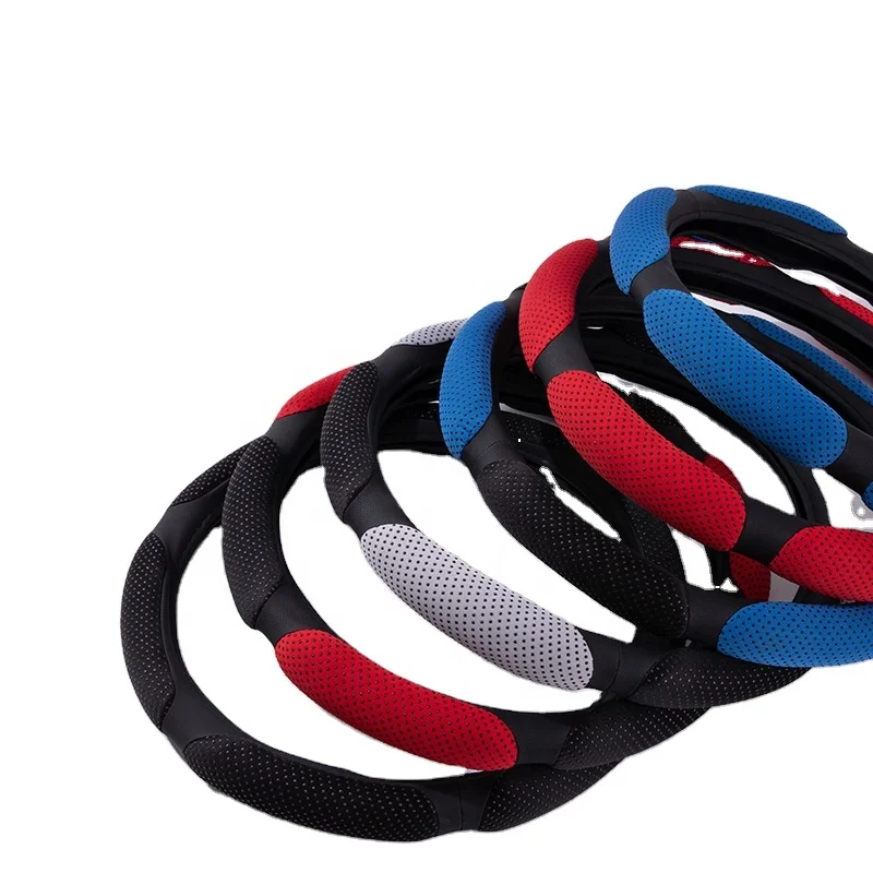 Factory Price Wholesale Sports Fashion Accessories Diy Hand Sewing Car Steering Wheel Cover