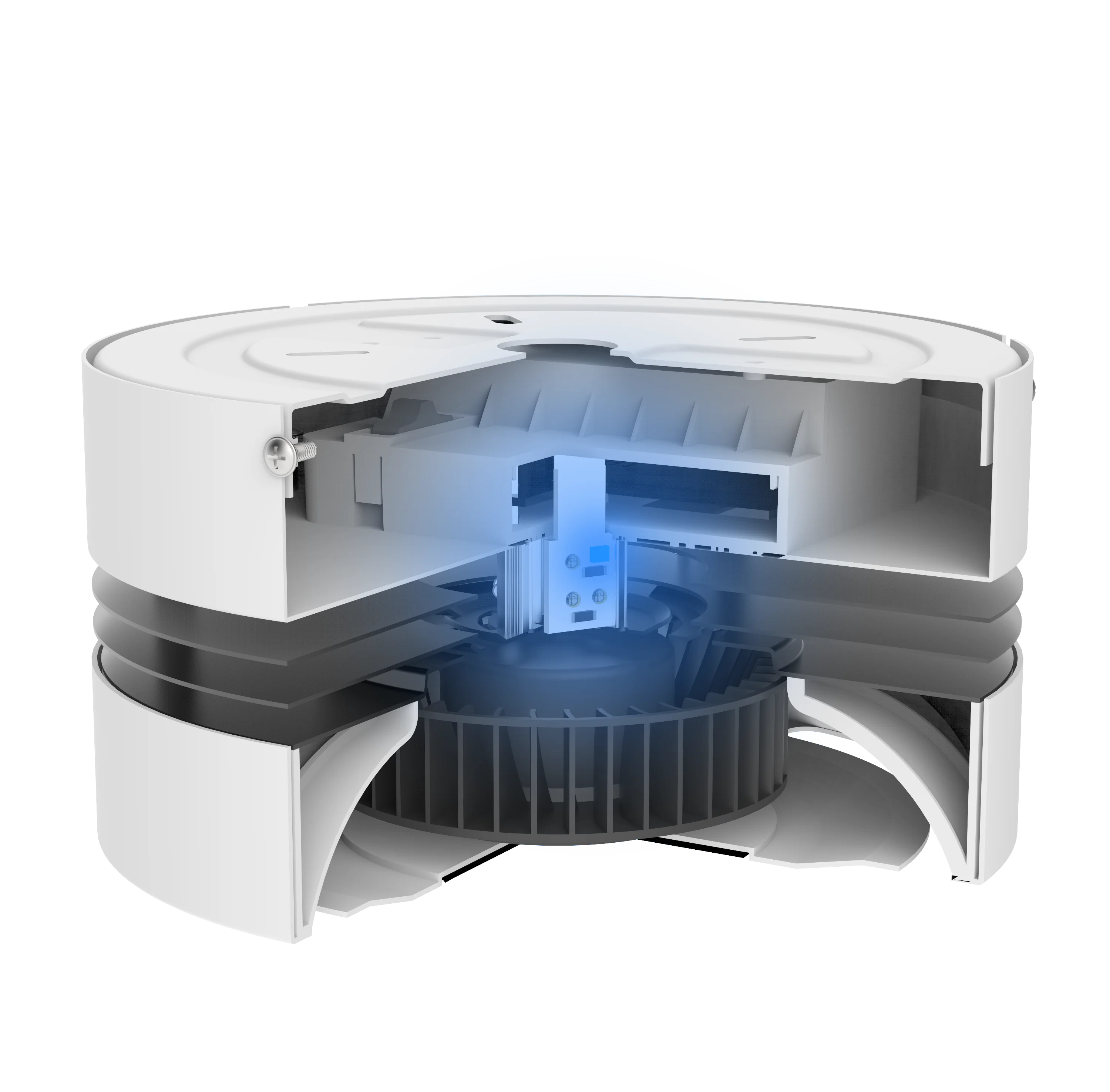 NEW ceiling installation UV LED 275 nm Indoor upper air uvc light 10W uvc sterilizing air cleaning equipment for occupied area