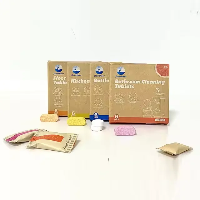 Eco-friendly Household Bathroom Cleaning Tablets For Bathroom, Floor, Household Using Cleaning Effervescent Tablets