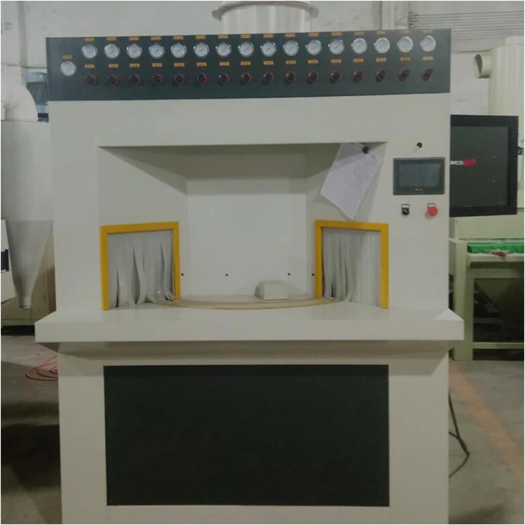 
Industrial sandblaster horizontal glass sand blasting machine works 