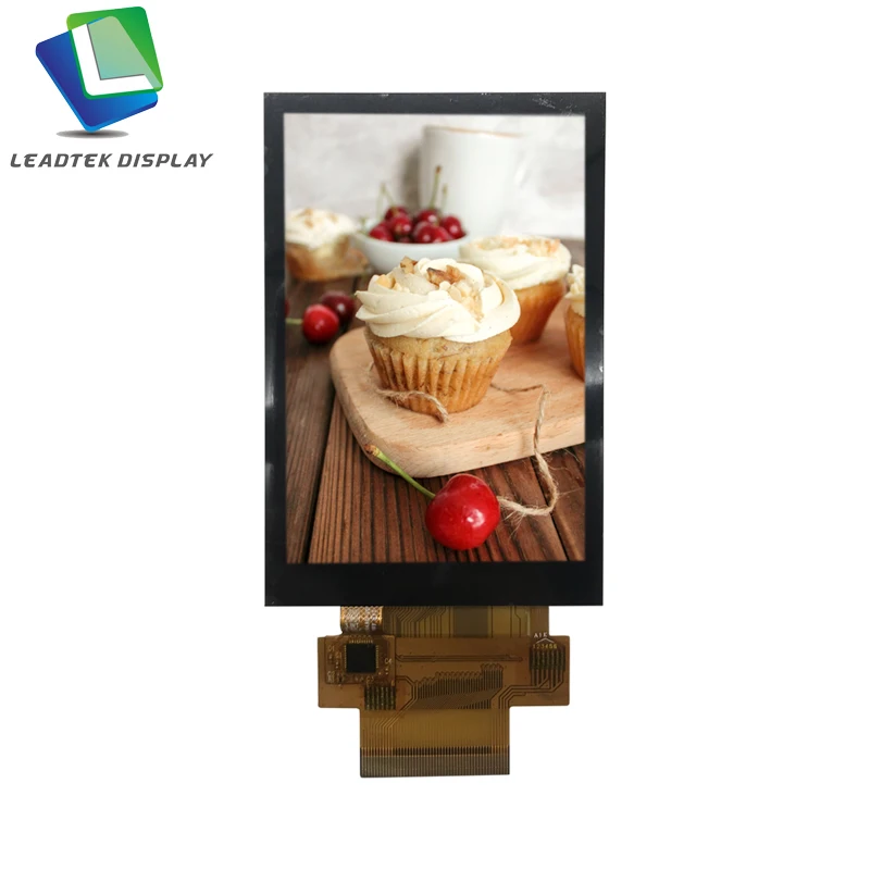 3.5 inch display panel 320 RGB(H)*480 Resolution lcd with capacitive  touch screen