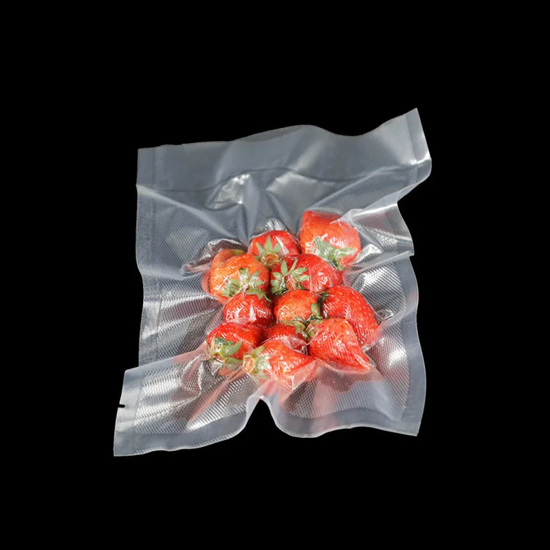 Hot sale custom recycle plastic food clear vacuum sealer bag packaging rice