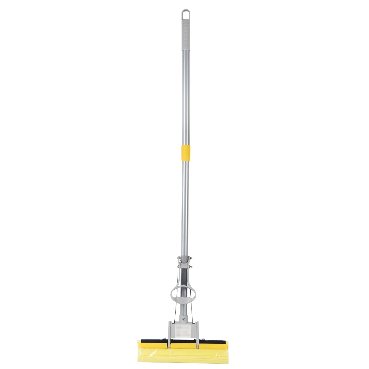 Supermarket hot selling roller type iron telescopic rubber cotton sponge mop home cleaning good helper