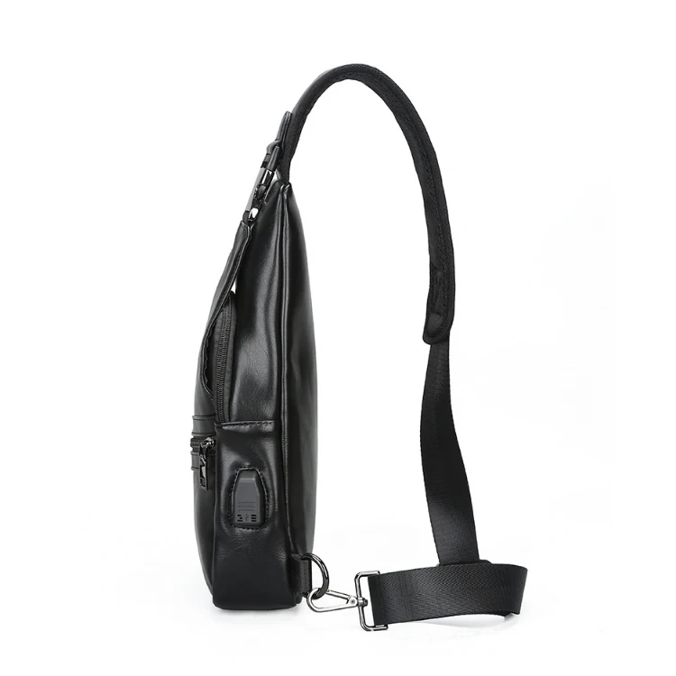 leather chest bag oem chest bag chest shoulder bag for men