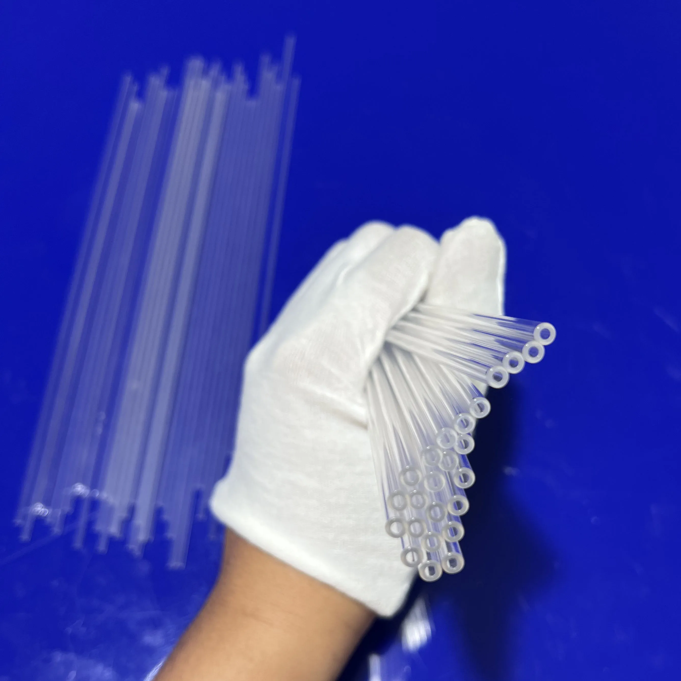 Clear Thin And Small Quartz Glass Tube