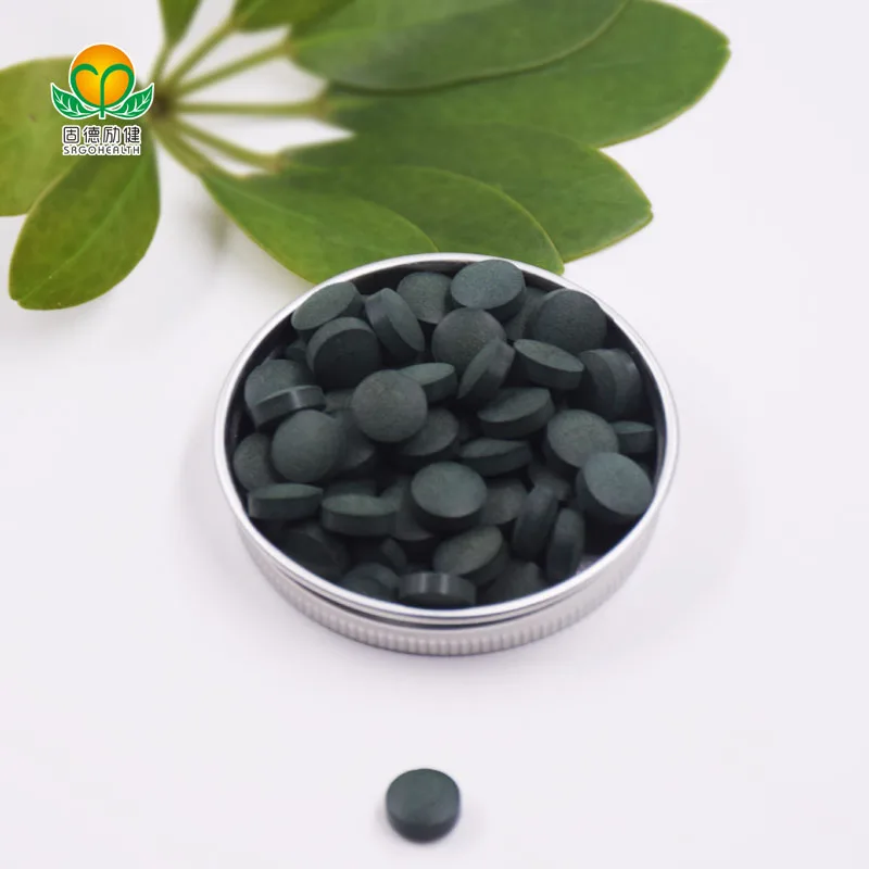 GMP Factory Supply Organic Spirulina and Cordyceps Militaris  Extract Mixed Tablet