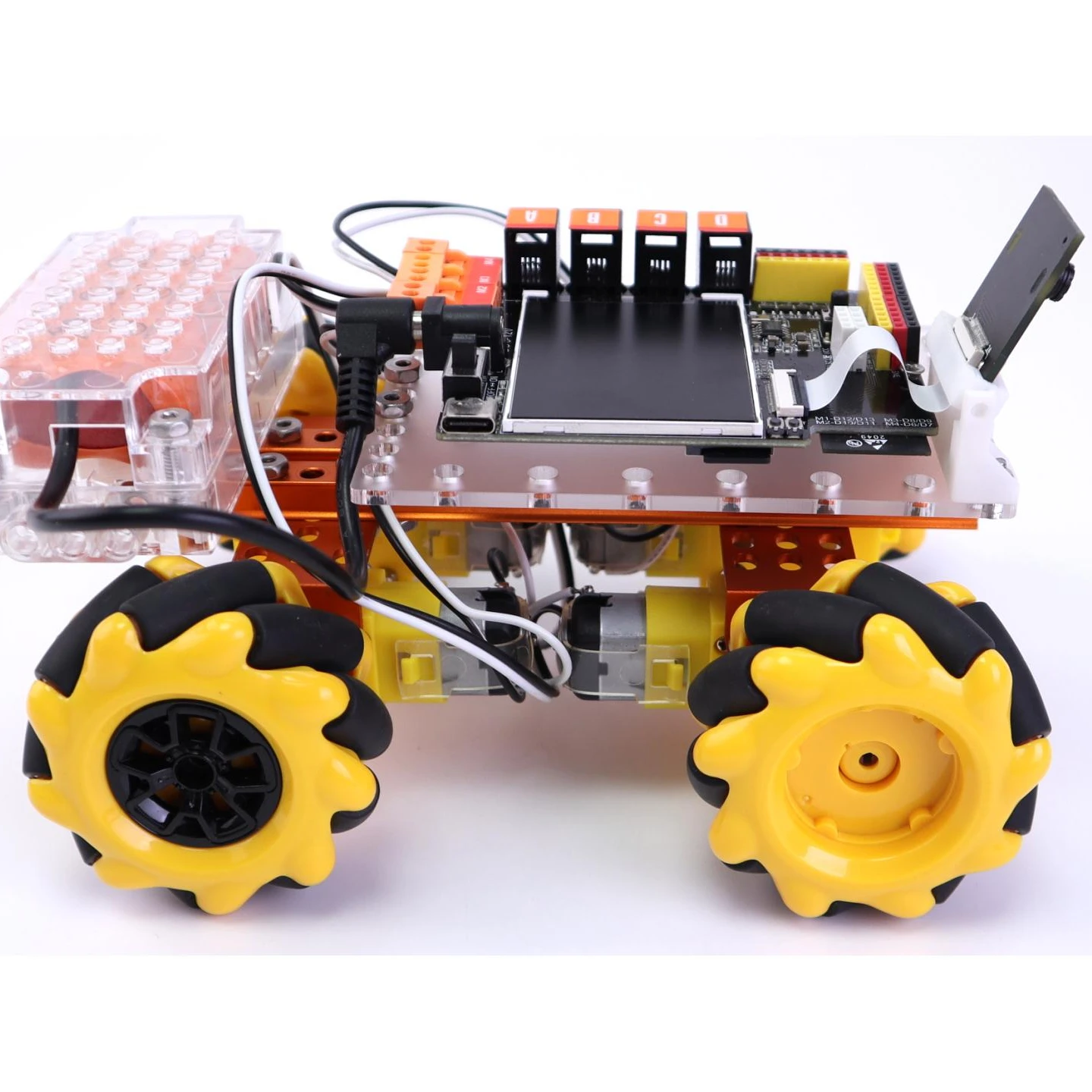 K210 ai Machine Learning Starter Kit 4WD mecanum wheel kids educational toy robots building science experiment kit for kids