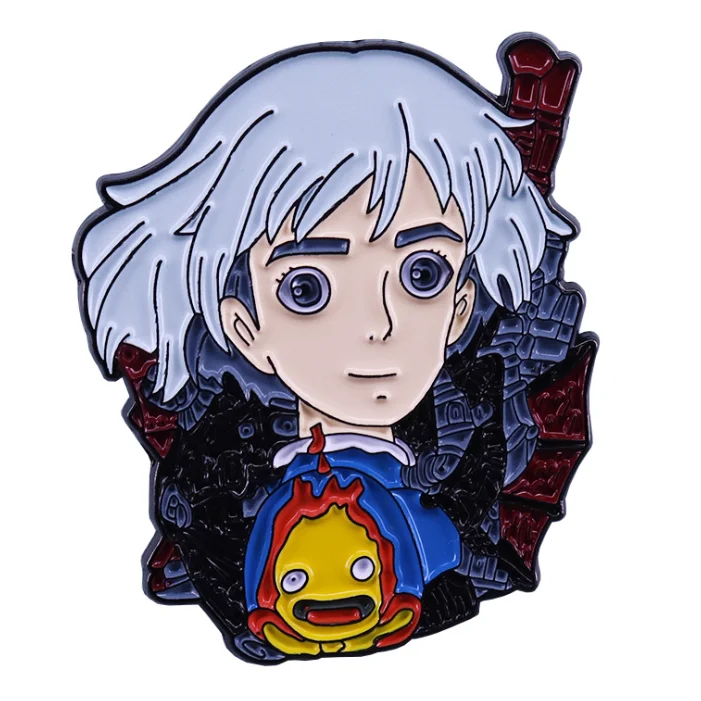 Tiktok Hot Selling Lovely Girl Custom Hard Enamel Pin Anime Lapel Pin Metal Soft Enamel Pin Custom Amazon