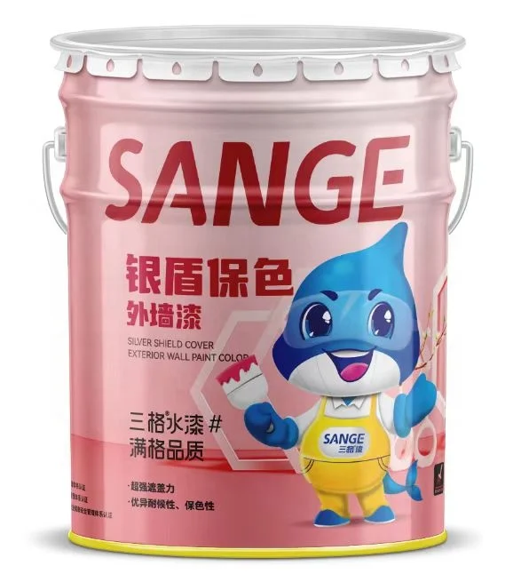 Silver Shield Exterior Paint with Preservative for Wall Use