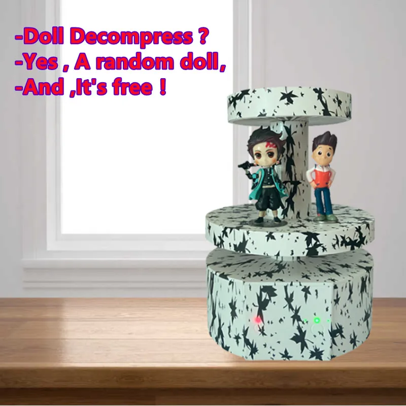 Drop shipping Wireless Super Charging Magnetic Levitation Doll Display Decompress Smokeless Air Purifier Custom Cigar Ashtray