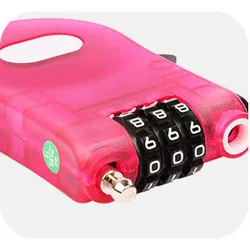Portable Bike Steel Wire Lock Bicycle 3 Digit Combination Hot Sell Bike Lock