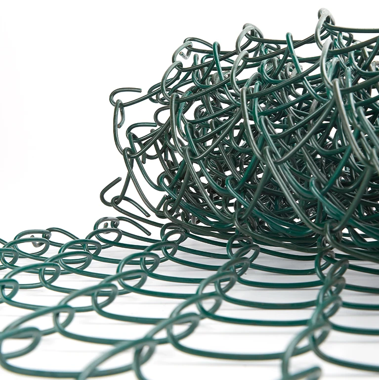 Wholesale used 6ft black animal weaving chain link fence and poles 100 meter roll