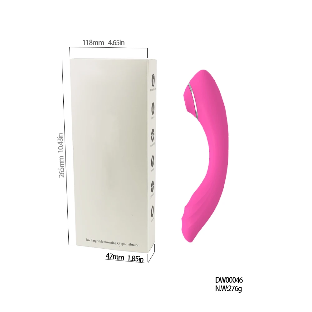 Hot Sale Sex Toy USB Charge 10 Speed Frequency Vibration  G-Spot and Clitoris Sucking Vibrator For Women Masturbation