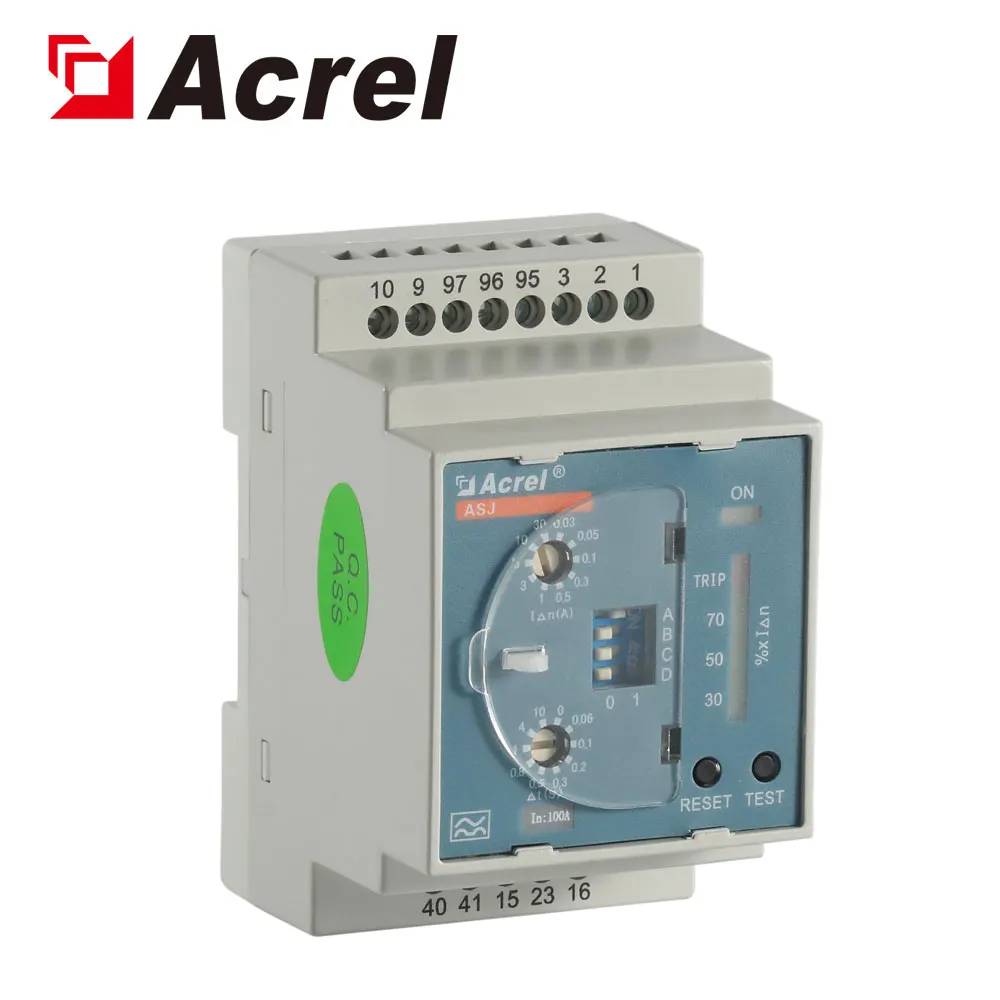 
Acrel ASJ10-LD1A Acrel ASJ10-LD1A Earth Leakage Relay Earth fault leakage current protective devices 