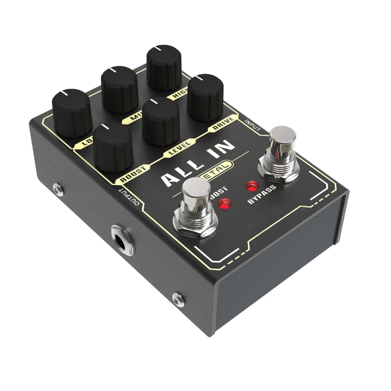 HUASHENG guitar accessories ALL IN True Bypass electric guitar multi effects pedal