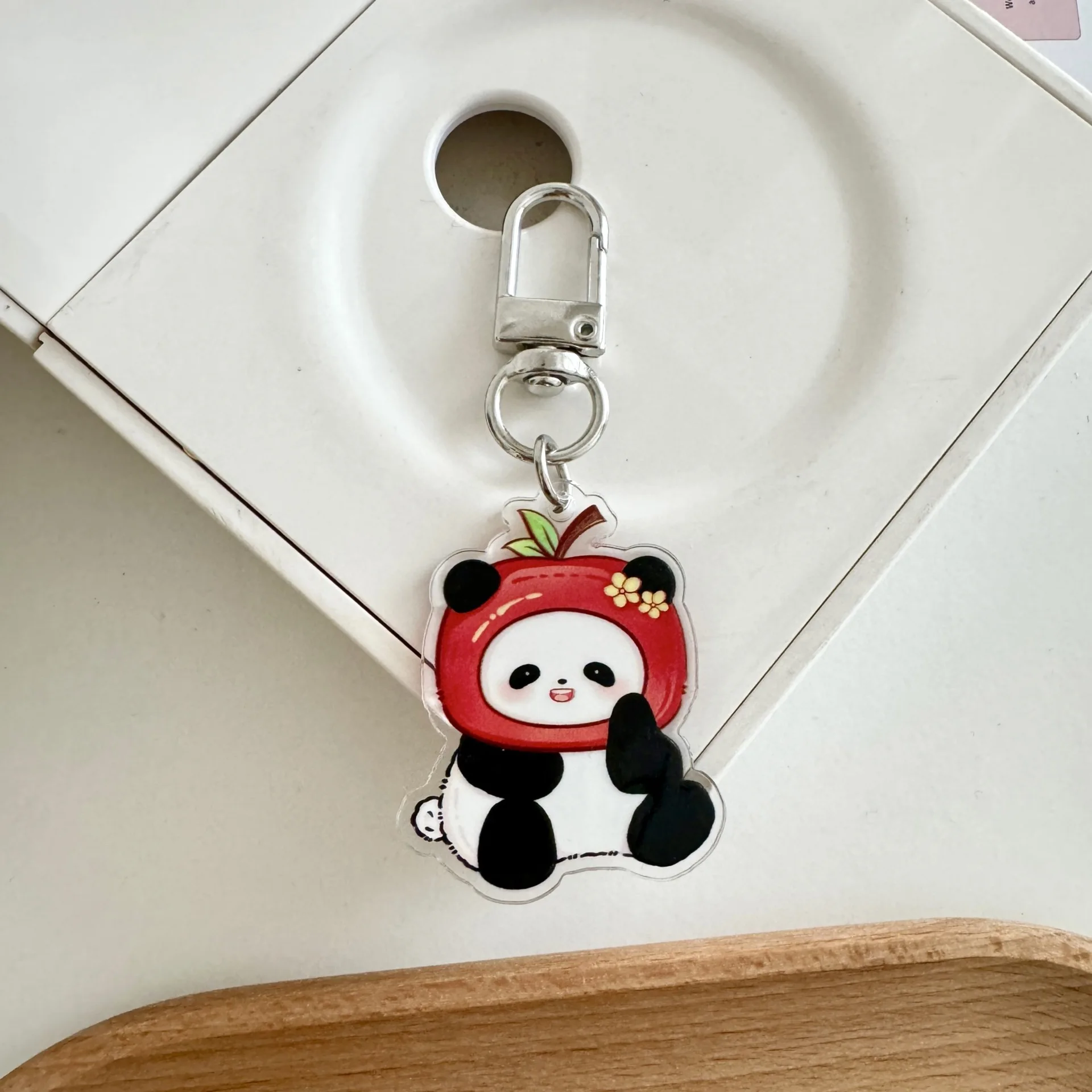 DIY Printing Acrylic Keychain Charms Custom Logo Acrylic Keychain Epoxy Holographic Acrylic Keychain Transparent Iron Plastic