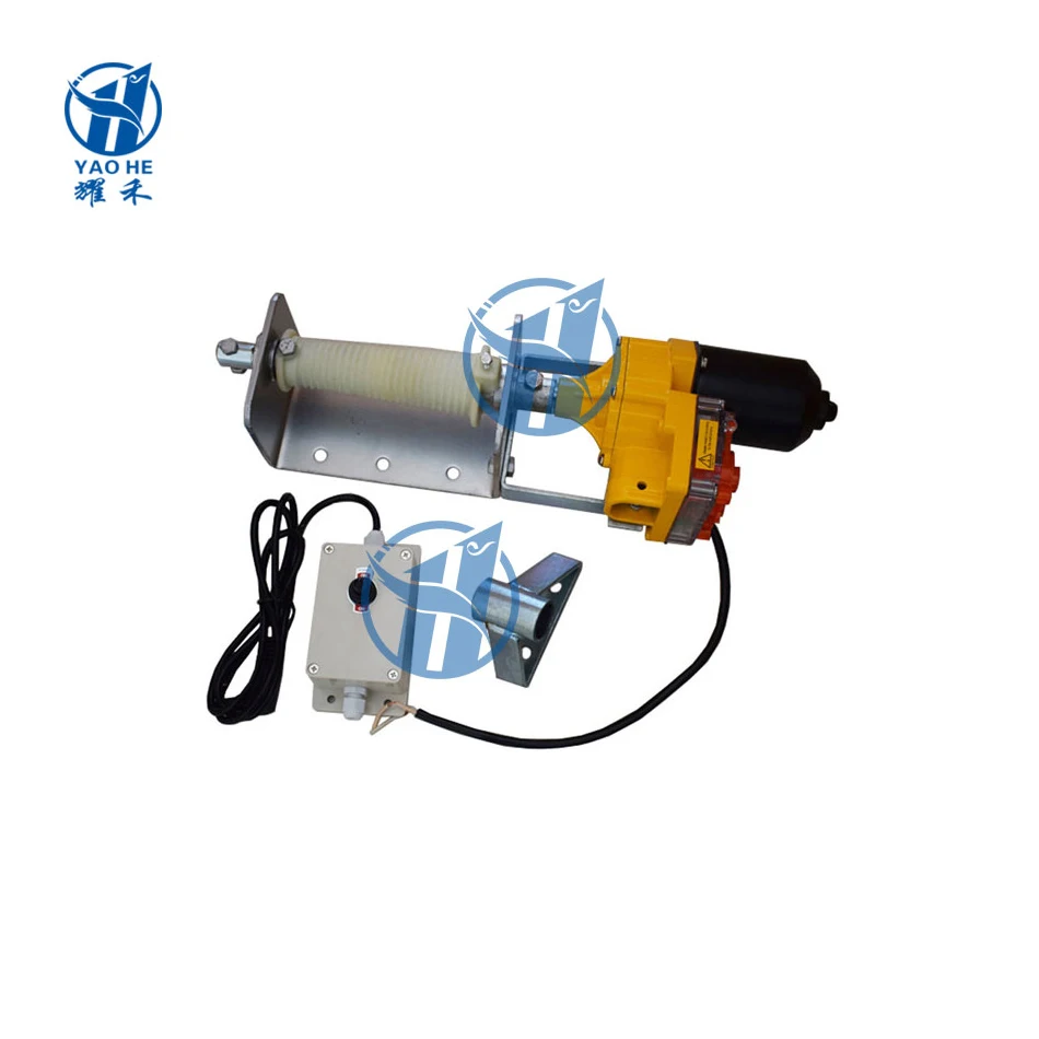 Poultry Farms Animal Husbandry Roller Shutter System / Manual Rolling Curtain for Cow House Cowshed