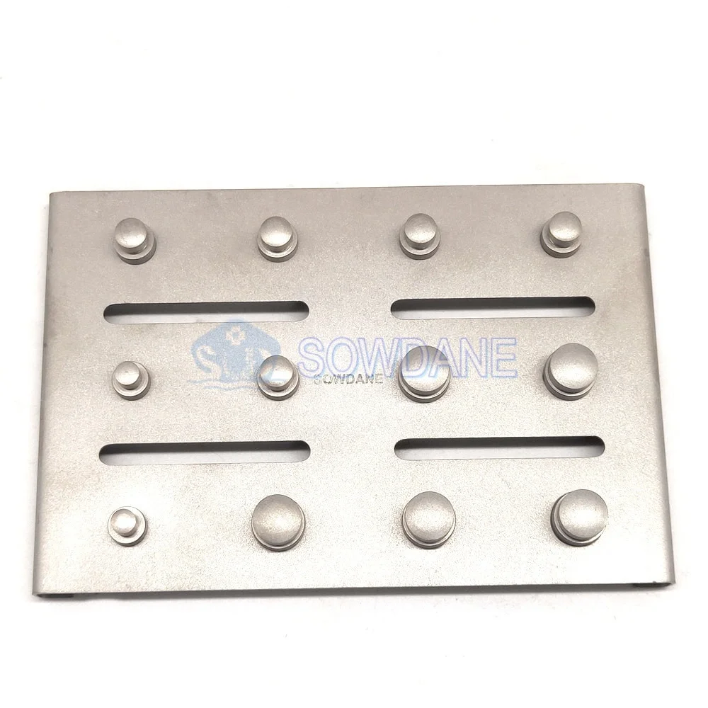 Dental Endodontic Rubber Dam Clamps Restorative Clips Holder dental Dam Clamp Sheets Stainless Steel Tray