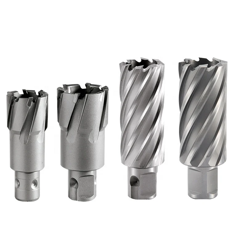 OEM 12mm to 100mm Carbide Magnetic Core drill bits TCT Annular cutter WIth Weldon Universal Shank
