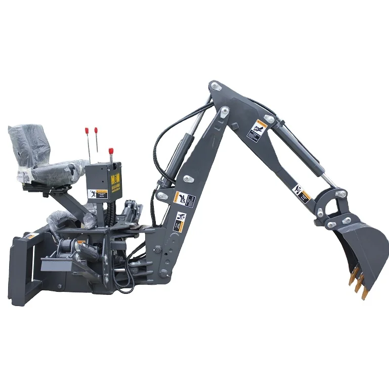 Best price HCN brand mini skid steer loaderTowable Backhoe