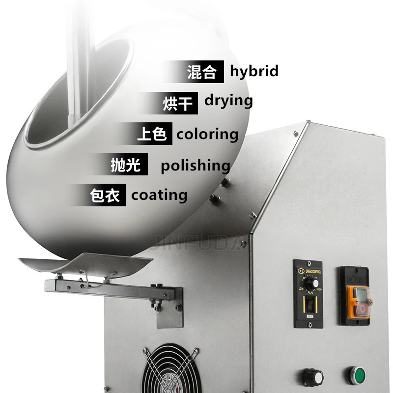 Better Quality Sugar Coating Machine for Nut Peanut Almond Raisin Coating