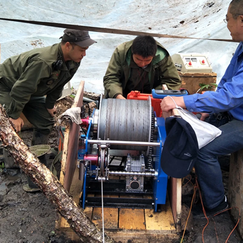 Geophysical Well Logger Resistivity Meter Hole lithology Survey Geophysical Borehole Logging Survey
