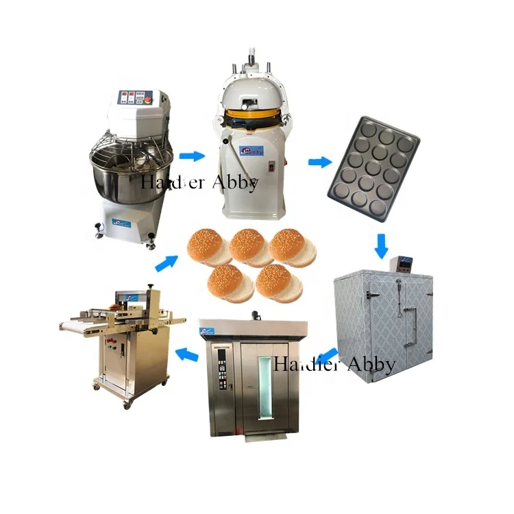 Automatic round bread machine complete bakery equipment