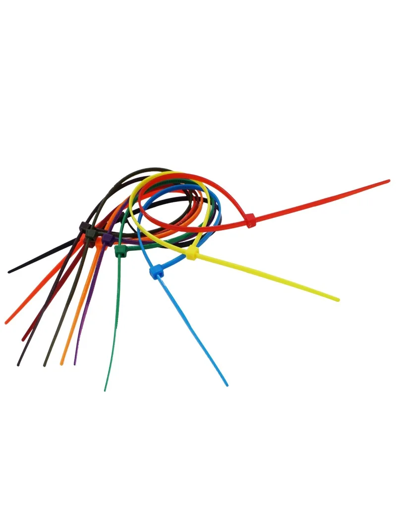 Factory direct selling reusable self-locking nylon cable zip ties with self-locking cable ties plastic cable ties