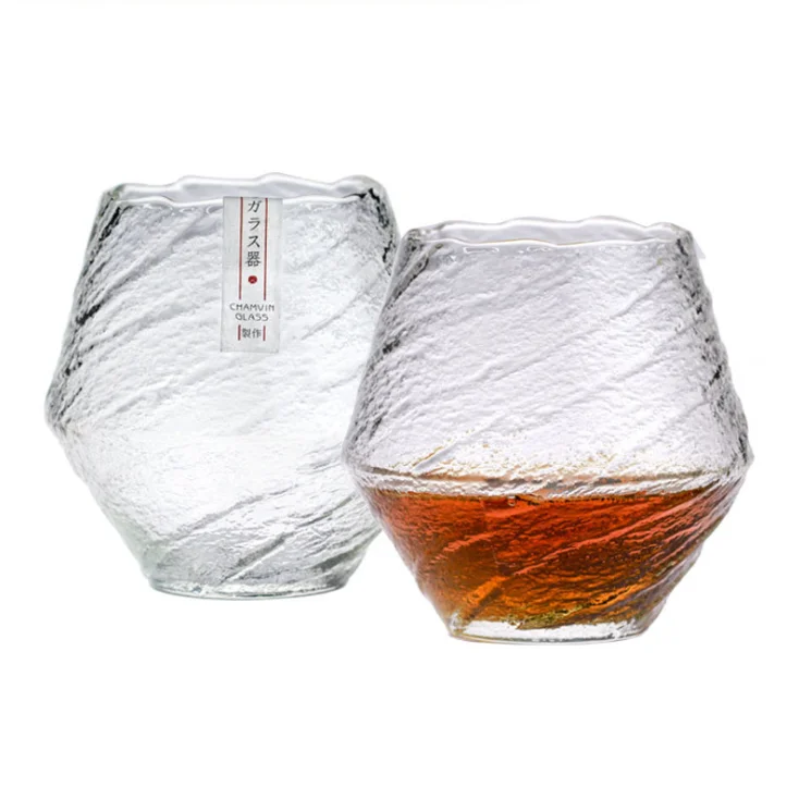 
Creative Japanese whisky glass simple glass water glass cup 