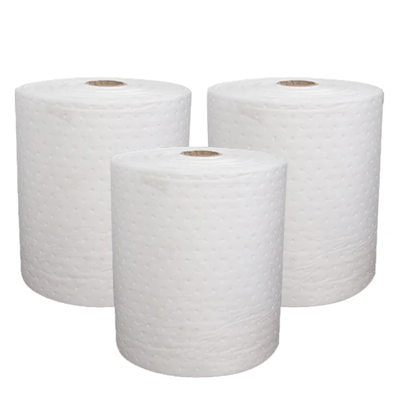 Rapid Oil Spill Response Advanced Absorbent Rolls