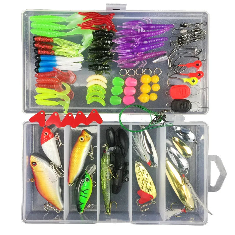 Cheap Price Multi Purpose Full Swimming Layer Lure Set Fishing Accessories Kit fishing tackle boxes
