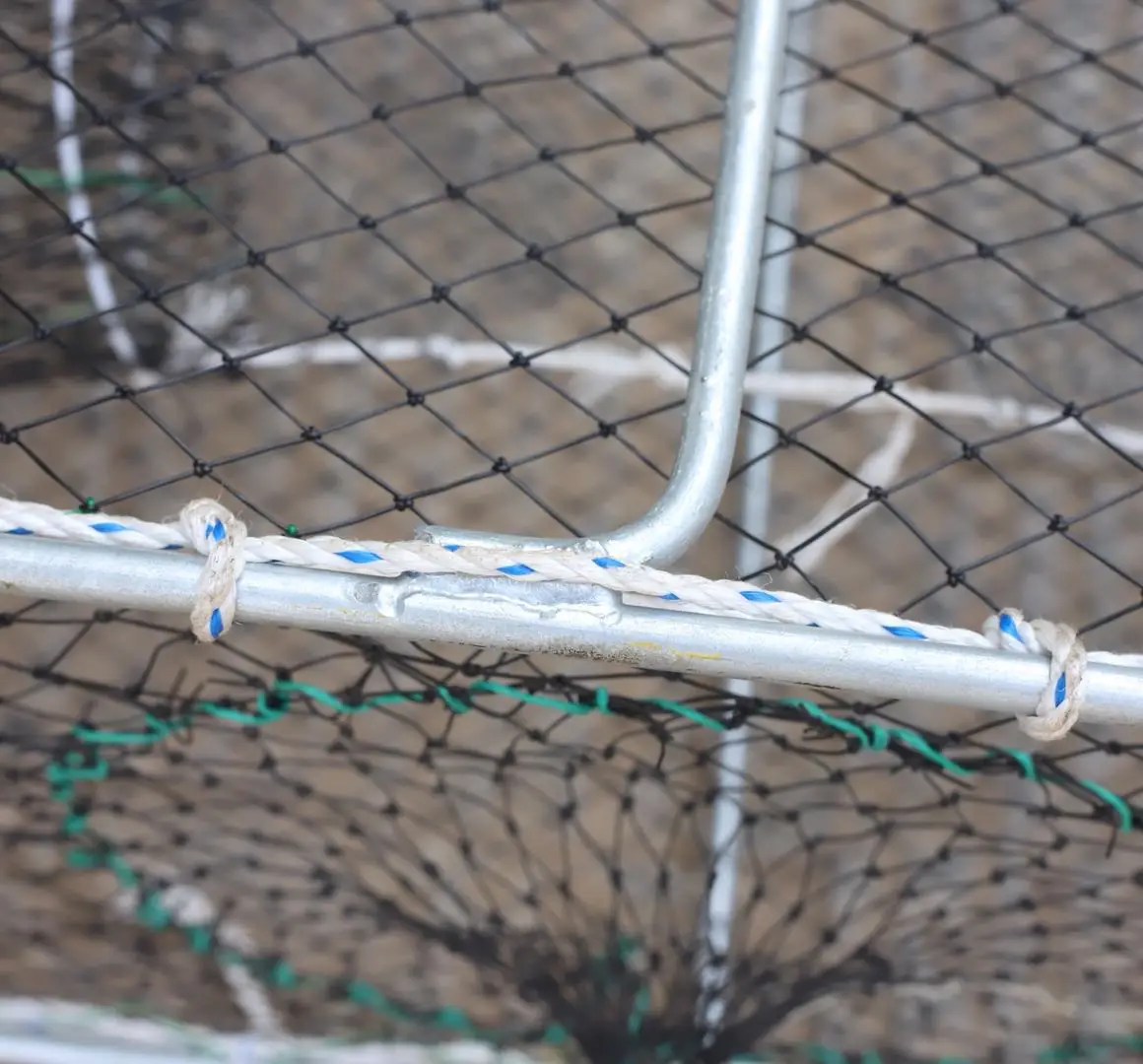 Heavy Duty Convenient Collapsible Design Folding lobster pot rectangle crab trap