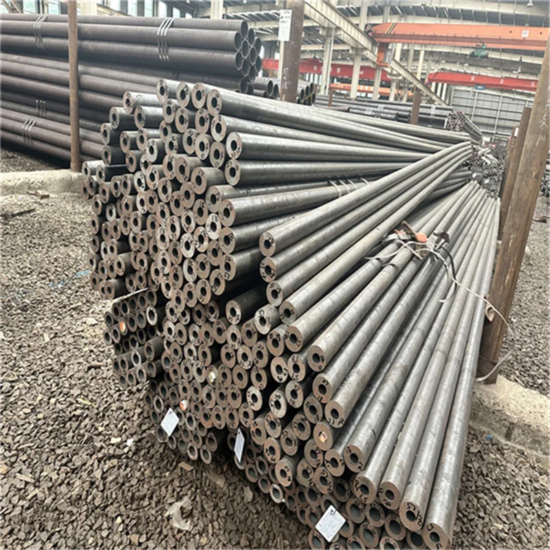 Factory Direct 12m Long A36 1045 Carbon Seamless Steel Pipe Shape ASTM Standard Drill Oil Structure API GS Certified
