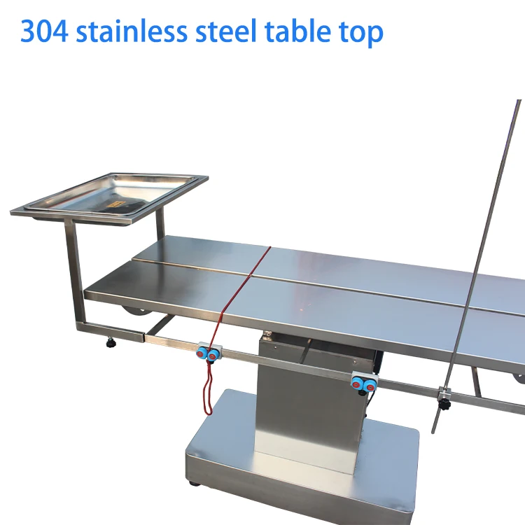 High Quality Veterinary Surgical Table Adjustable Angle V Top Veterinary Operating Table