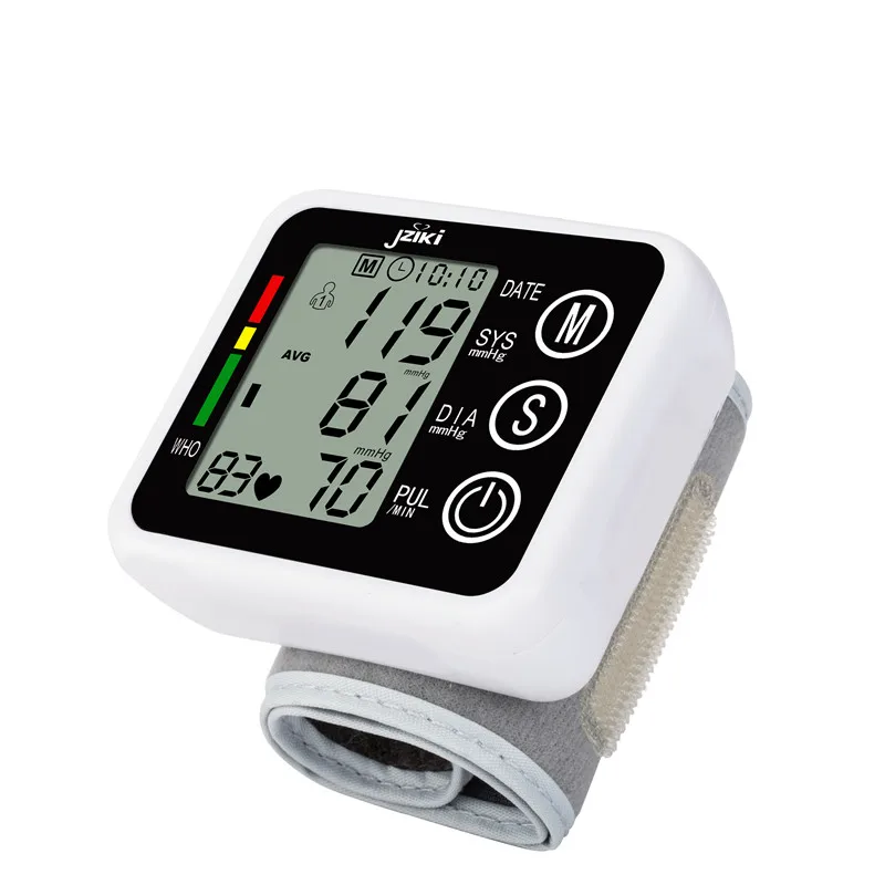 Wrist Blood Pressure Watch Blood Pressure Monitor Sphygmomanometer OEM Function of Rechargeable LED Screen
