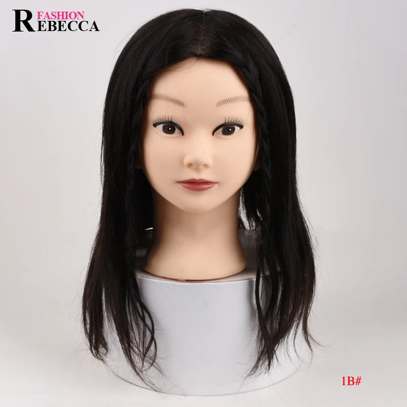 Joedir Дешевые человеческих афроамериканских Корея салон Практика Парикмахерская плетение манекен головы с обучение уходу за волосами, головка