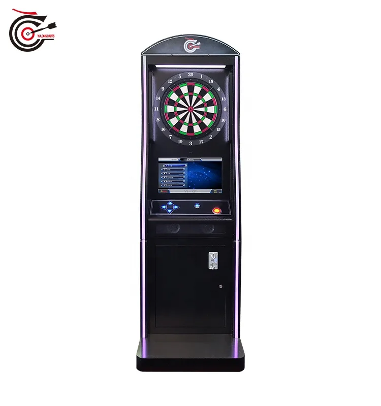 
2021 coin operated dart boards game economical DARTS machine with dart mat 