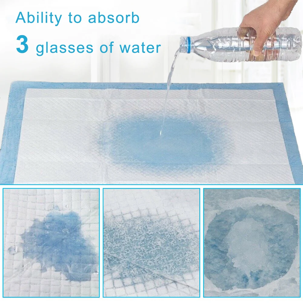 Hot Sales Super Absorbent Pet Diaper Dog Training Pee Pads Disposable Urine Nappy Mat for Cats Dog Diapers Cage Mat Pet Supplies