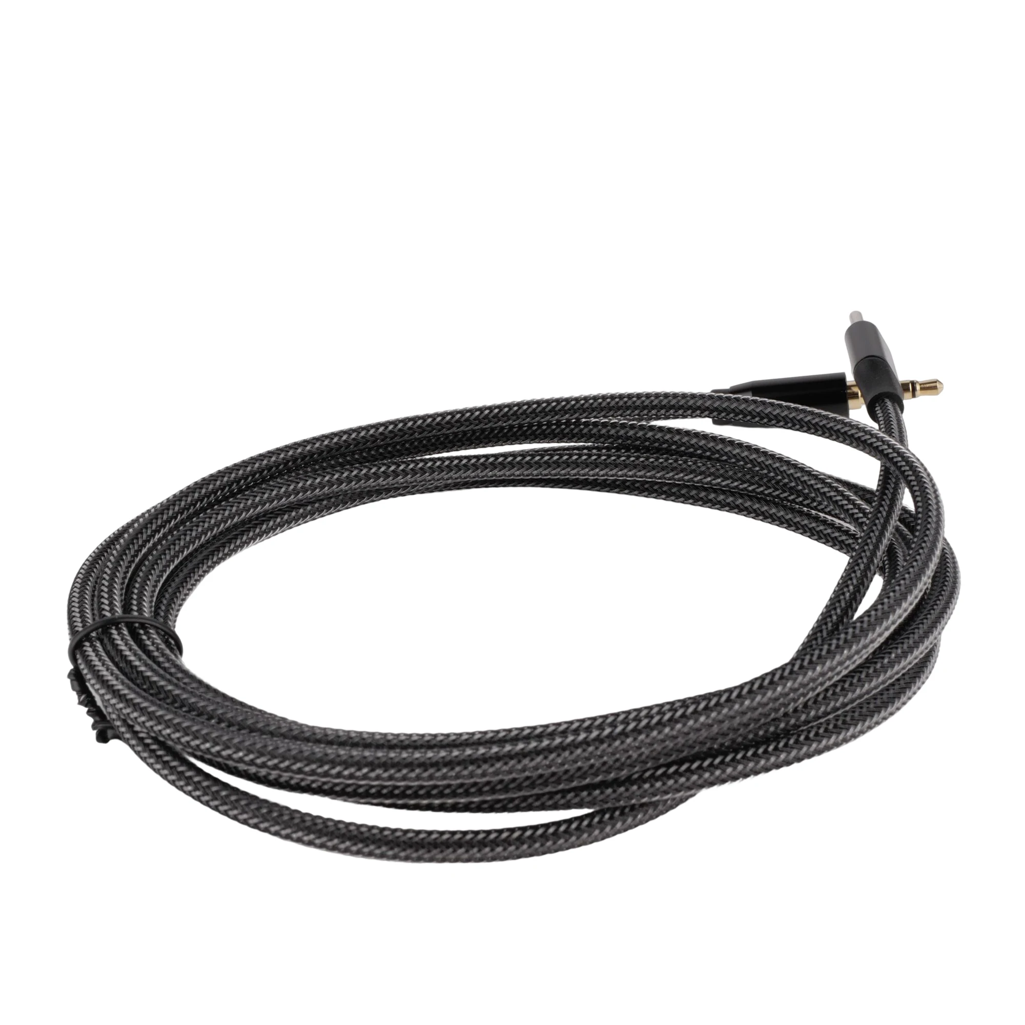 Nylon Braided 3.5mm Male Jack Audio Cable to Type C male Extension cable for sale