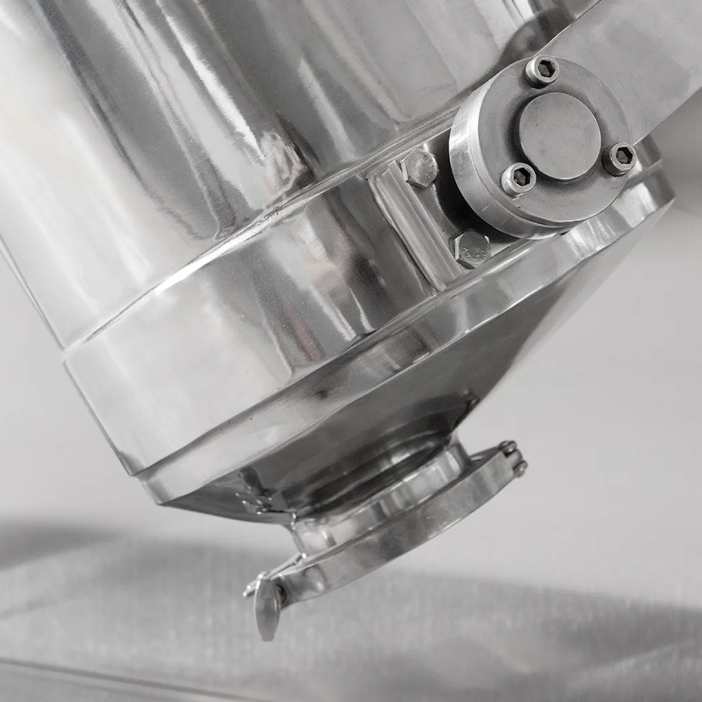 W Series milk coffee powder mixing blender double cone powder mixer