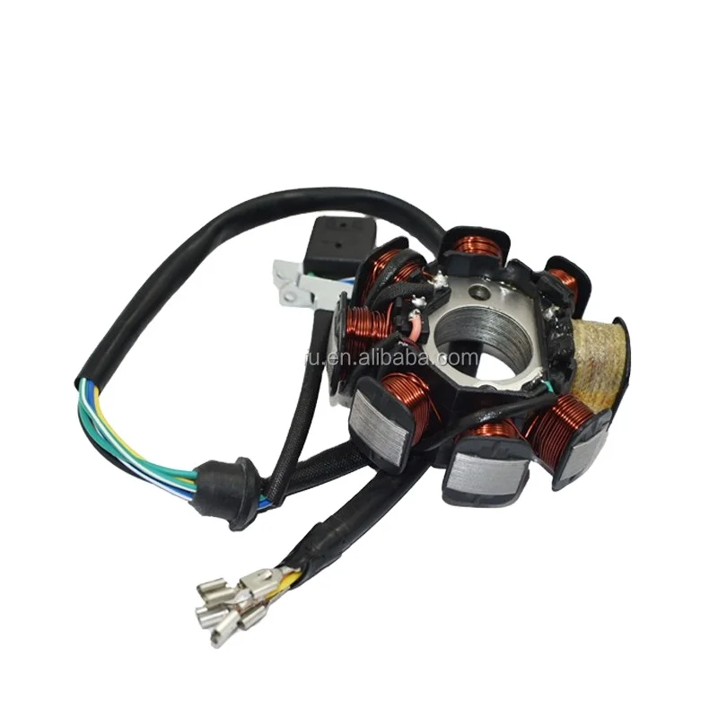 WH125 GY6-50 8 Poles Motorcycle Spare Part Magneto Stator Coil