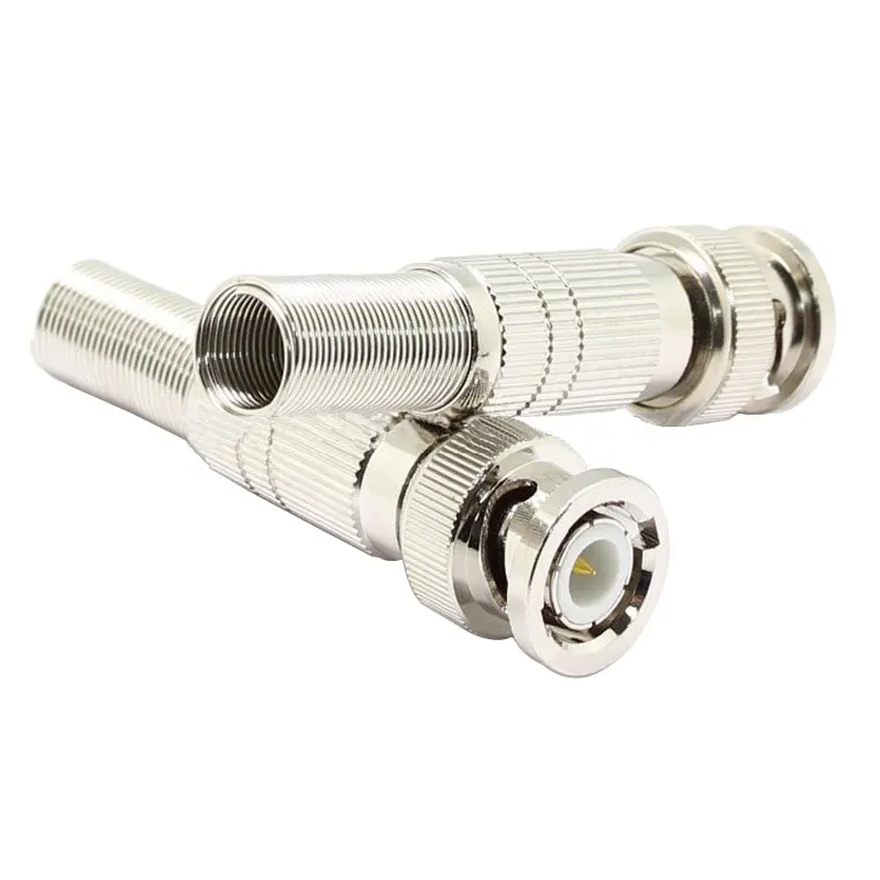 Factory Price 50Ohm/75Ohm Straight BNC Connectors For CCTV