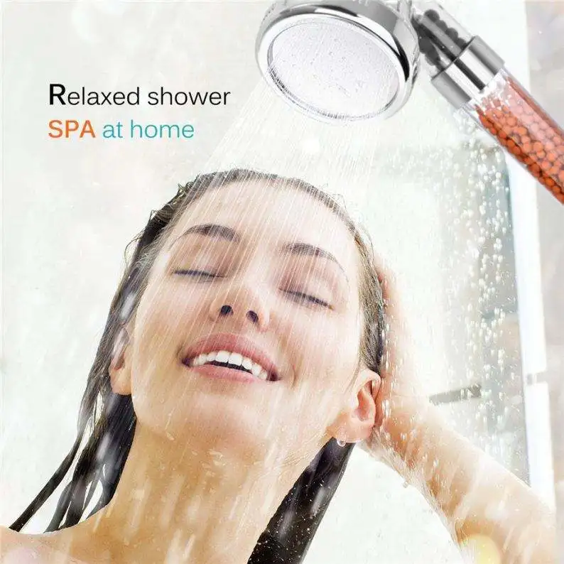 Professional 3 Settings Water Saving Rain Shower For Bathroom