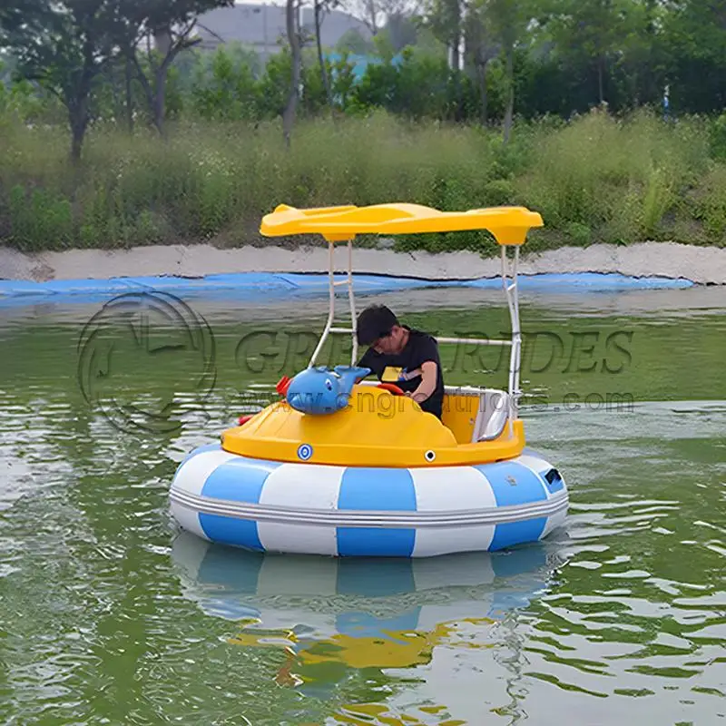 Timer Remote Control Motorized Rubber PVC Inflatable Bumper Boat Electric Bumpers Dor Boats for Sale