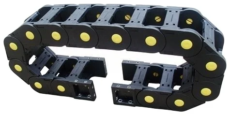 Flexible plastic drag chain cable carrier system cable track for cnc machine