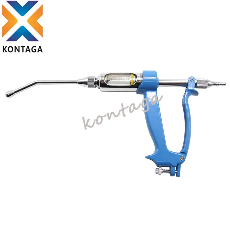 Veterinary Continuous  Drencher Feeding Syringe, Injection Gun Syringe